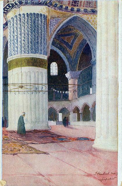 D15220 Intérieur de la Mosquée Ahmed