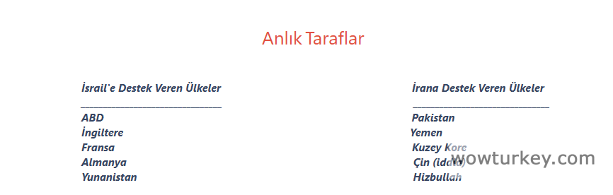 anlık taraflar