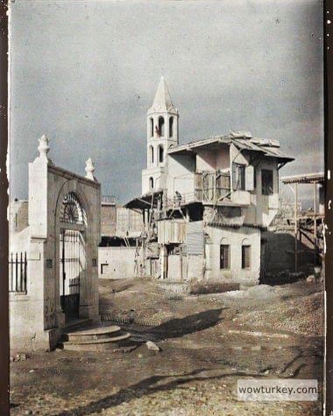 1918 yılları Adanada Kiliseler Albert Kahn kolleksiyonu .Adananın Eski Fotoğrafları grubunda İsmail Güneş hocam paylaşımı .SG