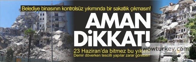 balikesir-eski-belediye-binasi-yikiliyor