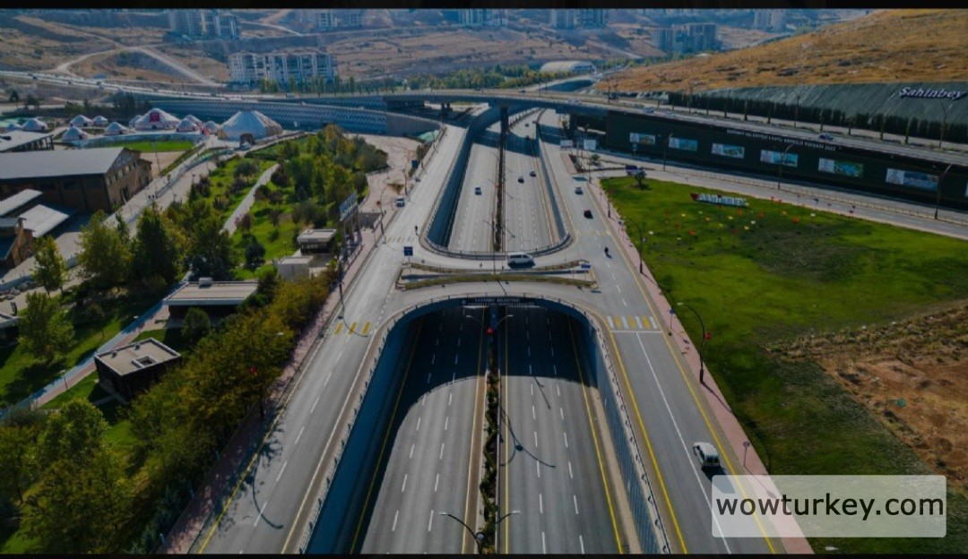 Yeşilvadi üç katlı köprülü kavşağı