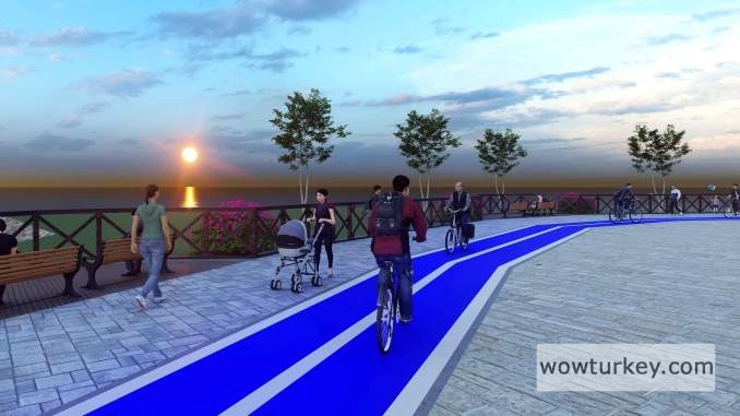 Unye-Camlikta-Yeni-Bisiklet-ve-Yuruyus-Yollari