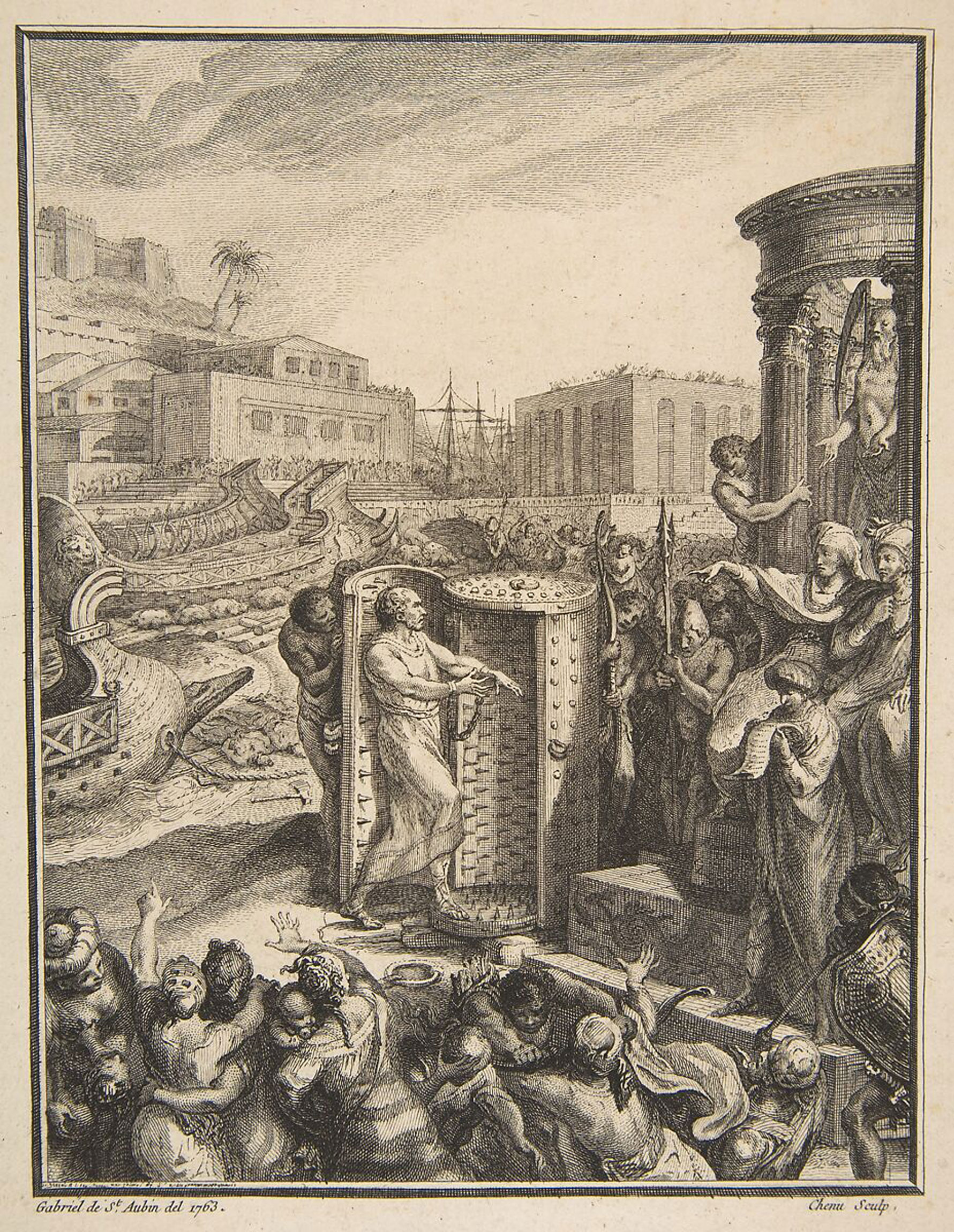 <i>Regulus Condemned to the Most Horrible Torture</i>. Image via <a href=https://www.metmuseum.org/pt/art/collection/search/375895 target=blank>The Metropolitan Museum of Art</a>, bequest of William S. Lieberman, 2005 <i>Regulus Condemned to the Most Horrible Torture</i>. Image via <a href=https://www.metmuseum.org/pt/art/collection/search/375895 target=blank>The Metropolitan Museum of Art</a>, bequest of William S. Lieberman, 2005